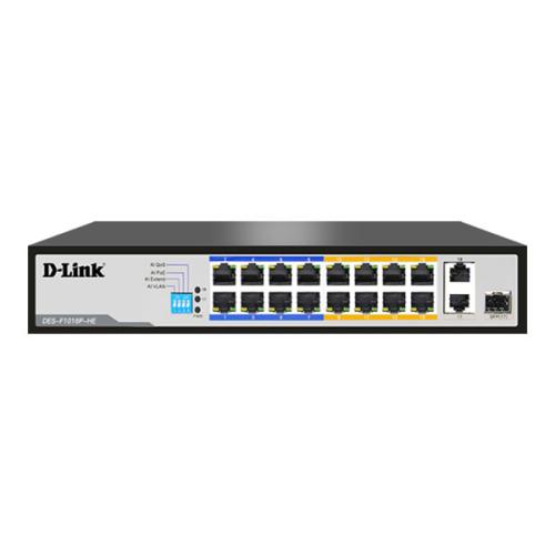 D link DES F1016P HE Unmanaged PoE switch price chennai, hyderabad, tamilandu, india