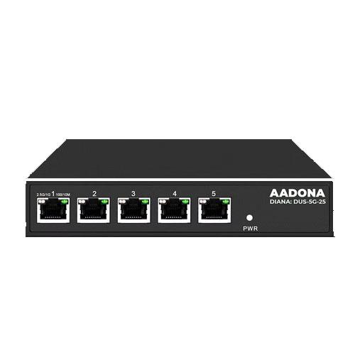 Aadona DUS 5GP25 5 Port Network Switch