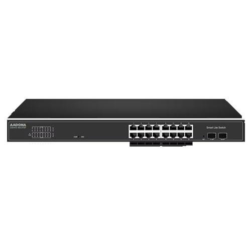 Aadona DSMS 16GP2F Managed PoE Switch