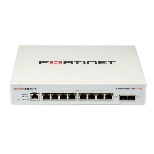 Fortinet Fortiswitch 108F POE Managed Switch