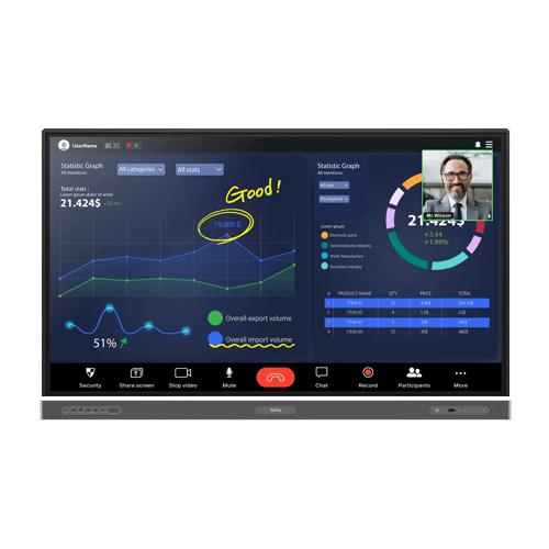 BenQ Board Pro RP7503 75 Inch Interactive Panel