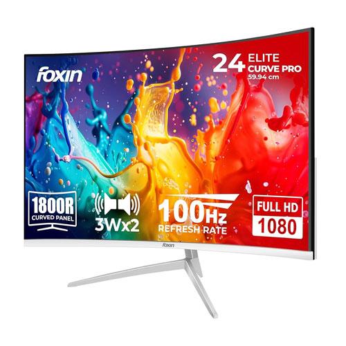 Foxin Elite Pro Full HD 24 Inch Curved Monitor