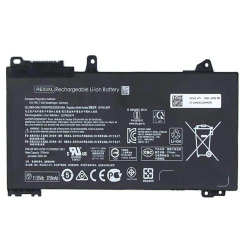 HP RE03XL Internal Battery