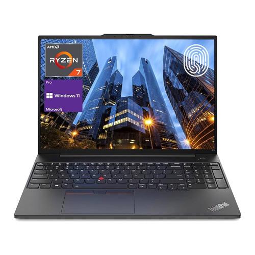 Lenovo ThinkPad E16 AMD Ryzen 7 16GB RAM 512 SSD Win Laptop