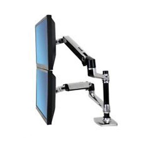 Ergotron 45492216 LX Dual Stacking Arm price chennai, hyderabad, tamilandu, india