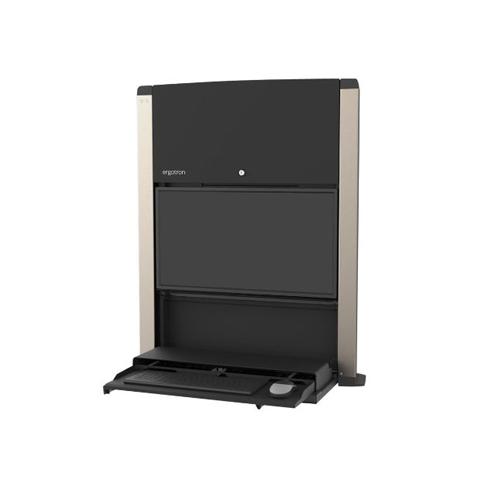 Ergotron CareFit 24 inch Sit Stand Wall Mount Enclosure price chennai, hyderabad, tamilandu, india