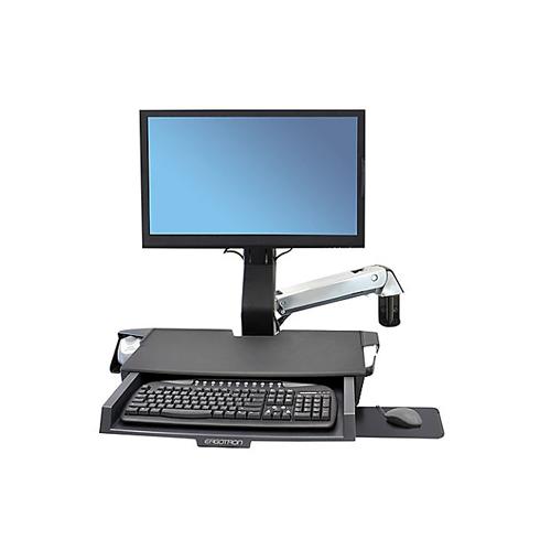 Ergotron StyleView Sit Stand Combo Arm Worksurface price chennai, hyderabad, tamilandu, india