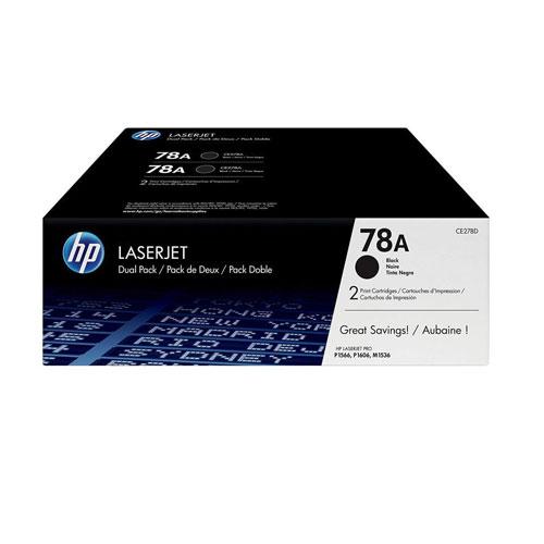 HP 78A CE278AF Twin Pack Black LaserJet Toner Cartridges price chennai, hyderabad, tamilandu, india