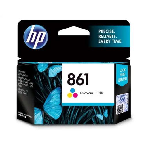 HP 861 CB337ZZ Tri color Original Ink Cartridge price chennai, hyderabad, tamilandu, india