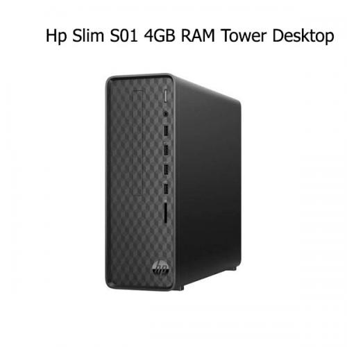 Hp Slim S01 4GB RAM Tower Desktop price chennai, hyderabad, tamilandu, india