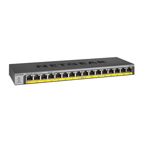 NETGEAR GS116PP Ethernet Unmanaged PoE Switch price chennai, hyderabad, tamilandu, india