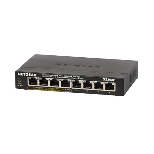 Netgear GS308P 8 Port Gigabit Ethernet Switch price chennai, hyderabad, tamilandu, india