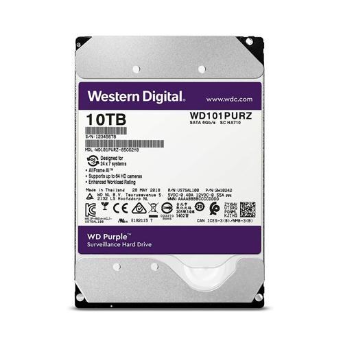 Western Digital Purple 10TB Surveillance Hard Drive price chennai, hyderabad, tamilandu, india