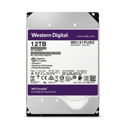 Western Digital Purple 12TB Surveillance Hard Drive price chennai, hyderabad, tamilandu, india